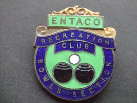 Bowls Club, Entaco Studley, recreation club